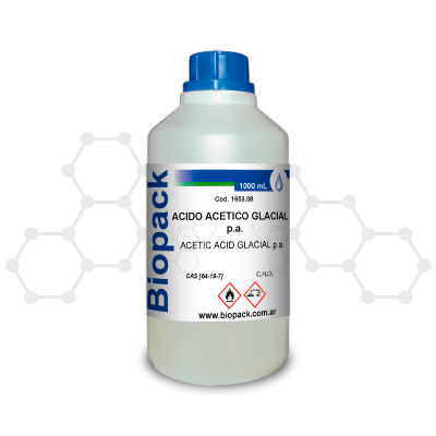 Acido Acetico Glacial P.a. X 1000 Ml